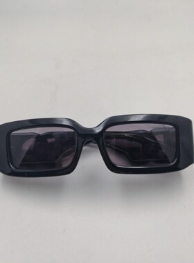 个性夸张时尚麻花欧美粗腿太阳镜复古墨镜走秀款潮流大框另类