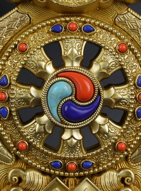 慧宝居家摆件装饰慧宝铜八吉祥