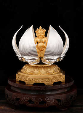 家居饰品藏汉佛像摆件财神绿度母