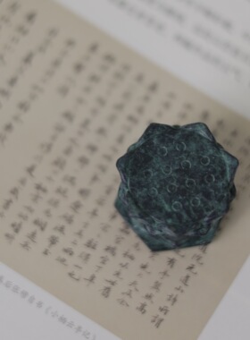 纯铜莲花盖置禅意摆件盖置