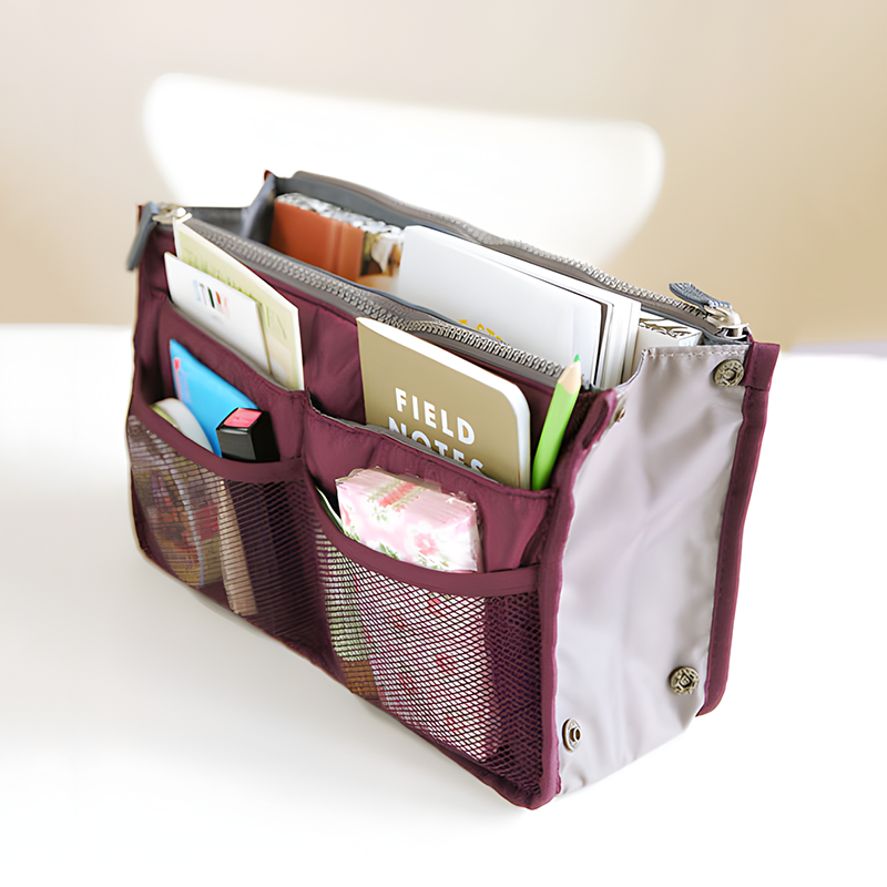 超轻包中包内胆收纳小包适用珑骧lv菜篮子托特拉链分格整理袋分层,淘宝优惠券,粉丝福利购,淘宝优惠卷