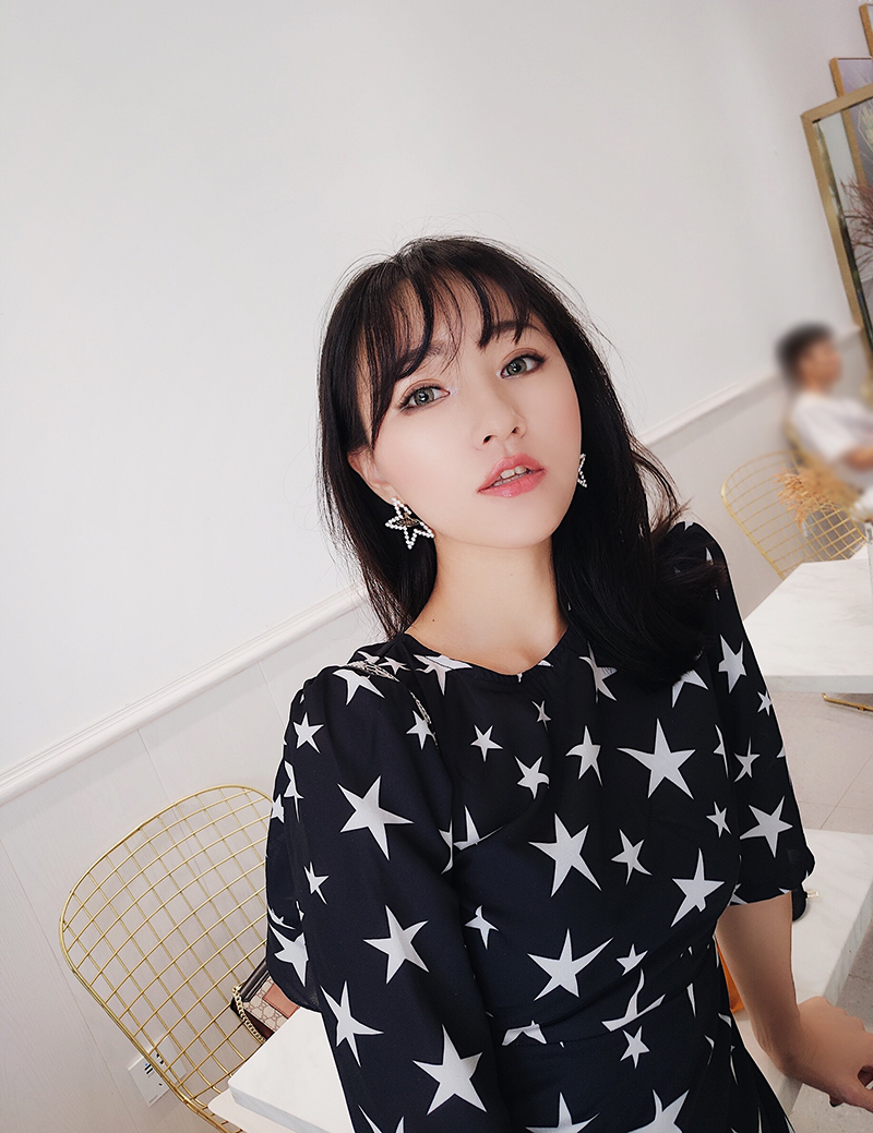 气质网红银针耳环潮耳饰 STYLE BAO 韩国个姓港风缺角五角星耳钉女 气质网红银针耳环潮耳饰 STYLE BAO 韩国个姓港风缺角五角星耳钉女