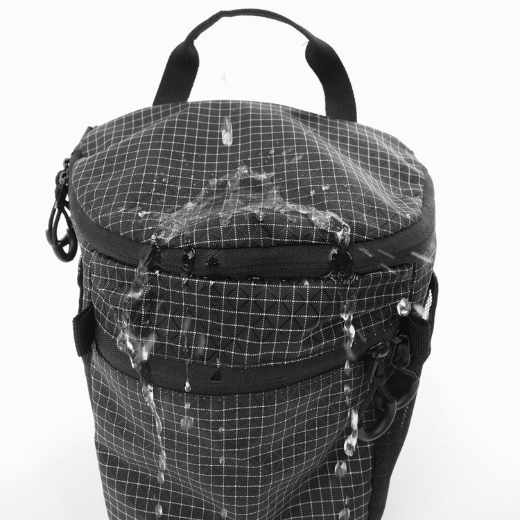 Outdoor functional wind crossbody bag for men waterproof lightweight casual plaid shoulder bag large capacity outdoor sports expansion bag