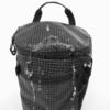 Outdoor functional wind crossbody bag for men waterproof lightweight casual plaid shoulder bag large capacity outdoor sports expansion bag