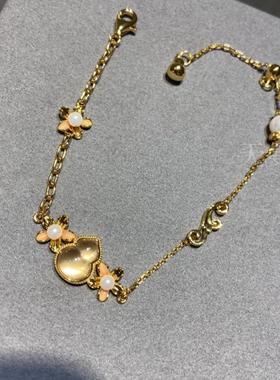 天然粉水晶葫芦项链2024新款