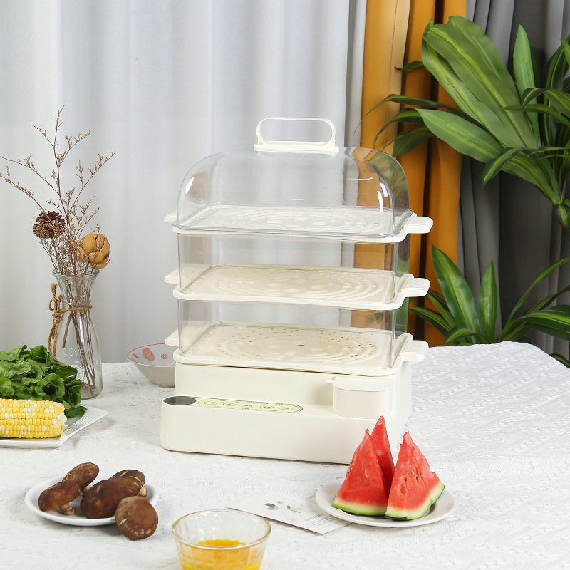 110V美规电蒸锅家用多功能蒸笼大容量蒸锅香港用电蒸箱三层蒸汽锅,淘宝优惠券,粉丝福利购,淘宝优惠卷