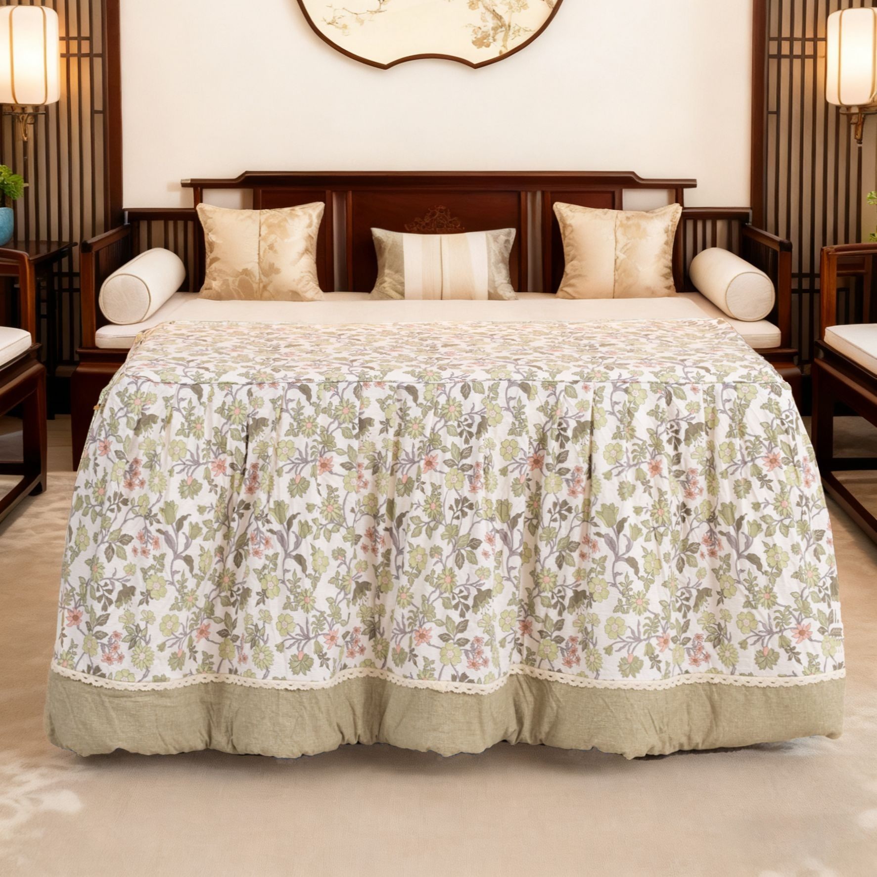 湘周记2025新款脱胆烤火罩烤火桌布罩套长方形可拆洗加厚电暖桌罩,淘宝优惠券,粉丝福利购,淘宝优惠卷