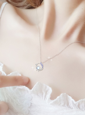 长安幽梦纯银项链七夕送女友礼物