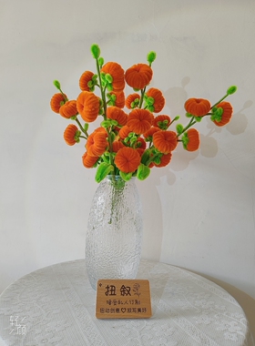 扭扭棒柿柿如意家居装饰单只