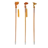 Принадлежности для драмы и оперы, костыли с головой дракона Ше Тайцзюнь, старые костыли со звездами долголетия, шипы, Пекинская опера, опера Юэ, костыли с головой оленя, гравюры на дни рождения