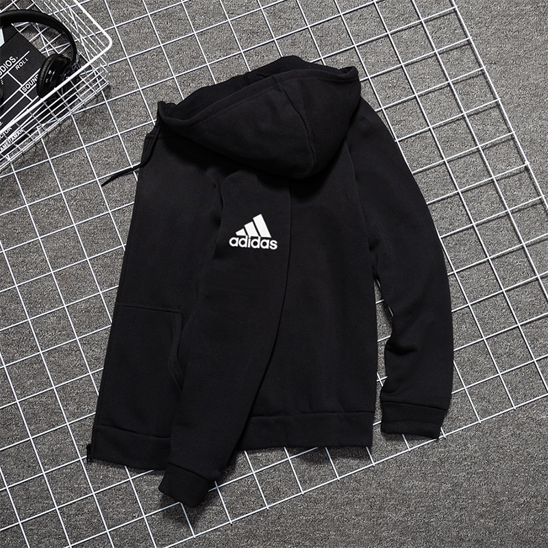 Adidas阿迪达斯外套男2024春秋新款运动服连帽茄克男士夹克EB5272