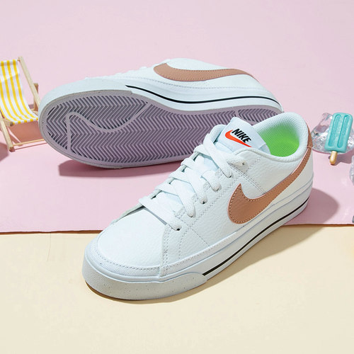 NIKE耐克女鞋空军一号女秋季季AJ官方旗舰正品2026小白鞋子板鞋女 - 图1