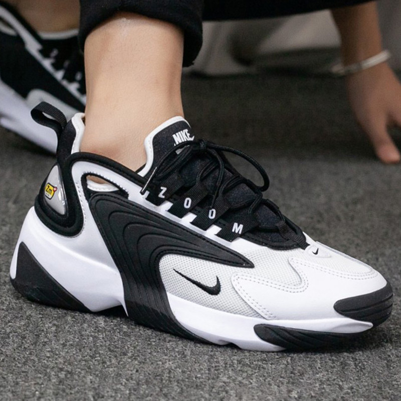 炫动运动户外专营店NIKE耐克女鞋旗舰正品男鞋 20新款熊猫运动鞋ZOOM 2k老爹鞋女1