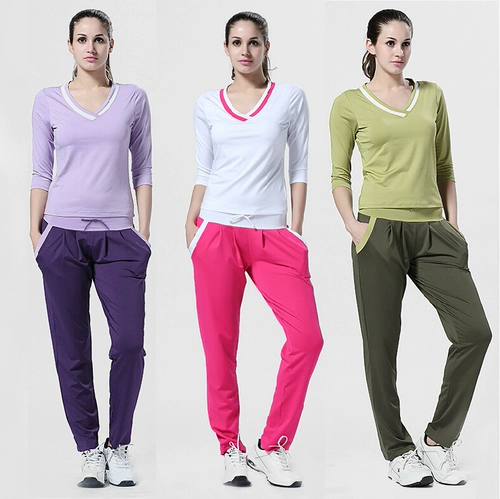 Летняя спортивная одежда для йоги, лонгслив для спортзала, комплект, длина миди, большой размер