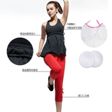 Одежда для йоги, эластичный комплект, быстросохнущие шорты, штаны для спортзала, для бега