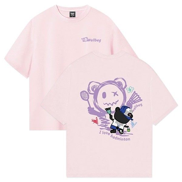 男女同款特价韩国wellbeg upton羽毛球服短袖男女款运动T恤短裤,淘宝优惠券,粉丝福利购,淘宝优惠卷