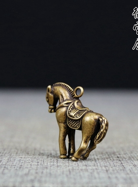 手工金属挂件复古风水小号钥匙扣