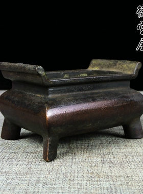 室内纯铜仿古风供佛创意摆件