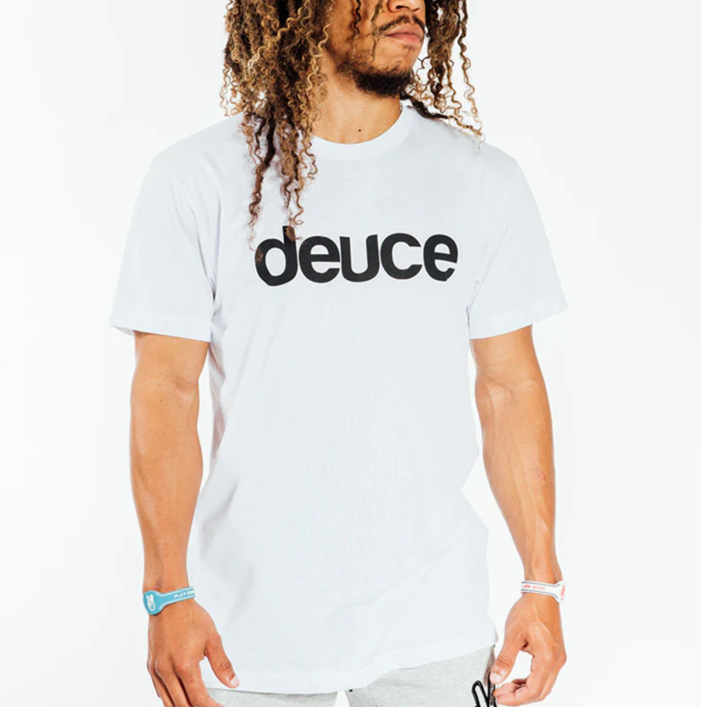 Deuce Brand Logo Tee 街头品牌美式速干透气篮球短袖 - 图3