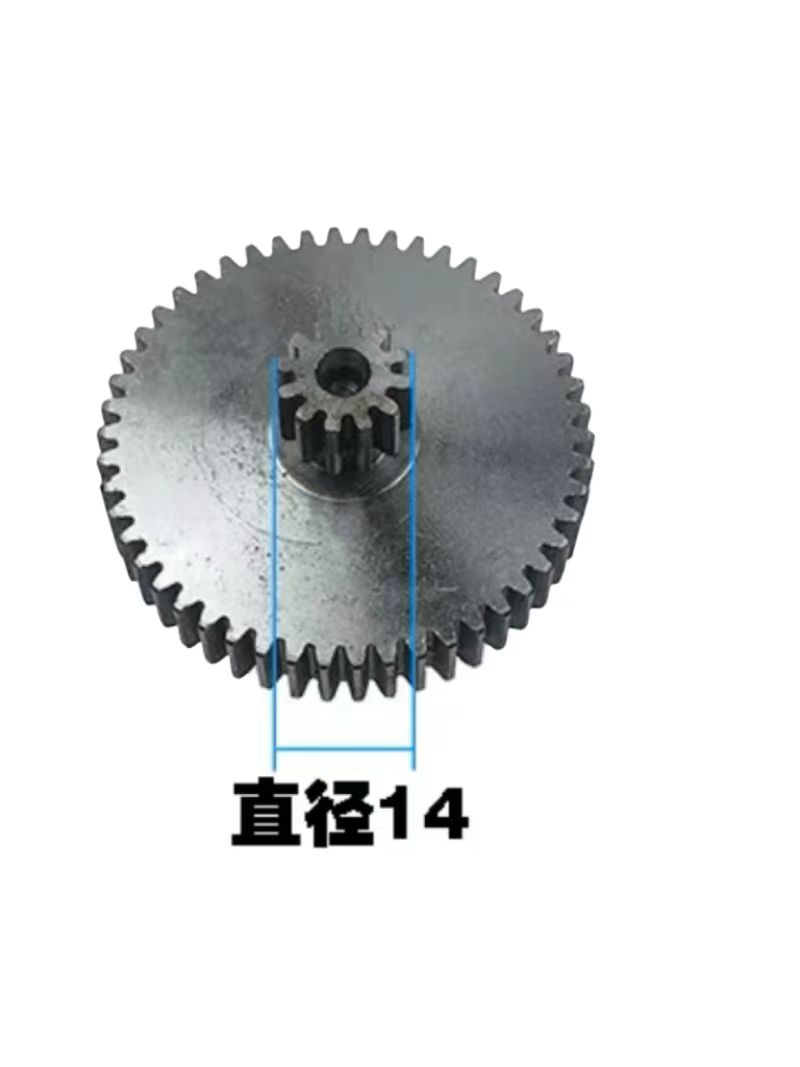 上海机床厂磨床M1332B刻度盘齿轮双联小齿轮 M1432 1350 1450齿轮-图2