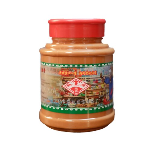 二八酱混合芝麻酱拌冷面热干面粉火锅蘸料家用北京特产副食店同款 - 图3