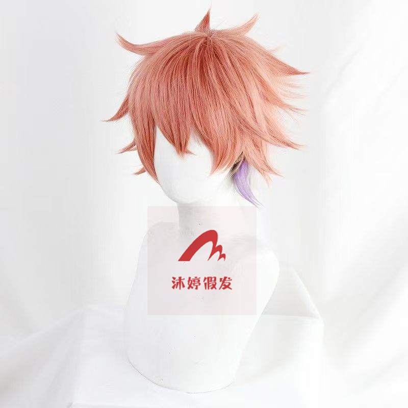 沐婷 扭曲仙境 小美人鱼Ace cos假发Trappol过度浅紫色 - 图0