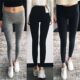 ແອວໃຫຍ່ຍືດຍາວ leggings ແຫນ້ນ