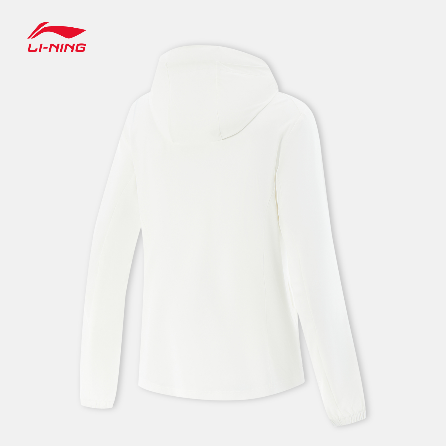 李宁风衣女士2025新款健身系列开衫长袖外套连修身夏季针织运动服 - 图0