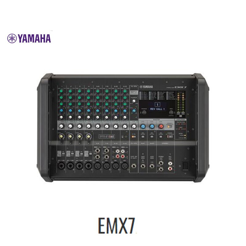 雅马哈/YAMAHA EMX5/EMX7内置功放有源调音台12路便携家用舞台 - 图3