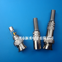 Welding-free metal joint full metal BNC joint -3Q9 head camera accessories monitoring accessories BNC plug