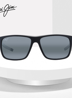 MauiJim茂宜睛偏光墨镜男酷黑色方框驾驶眼镜运动太阳眼镜MJ0598S
