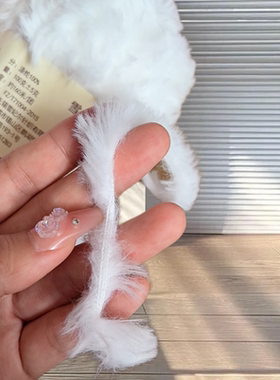 雪妃尔皮草线打包价 仿裘皮绒毛线帽子手编围巾手工编织diy毛线