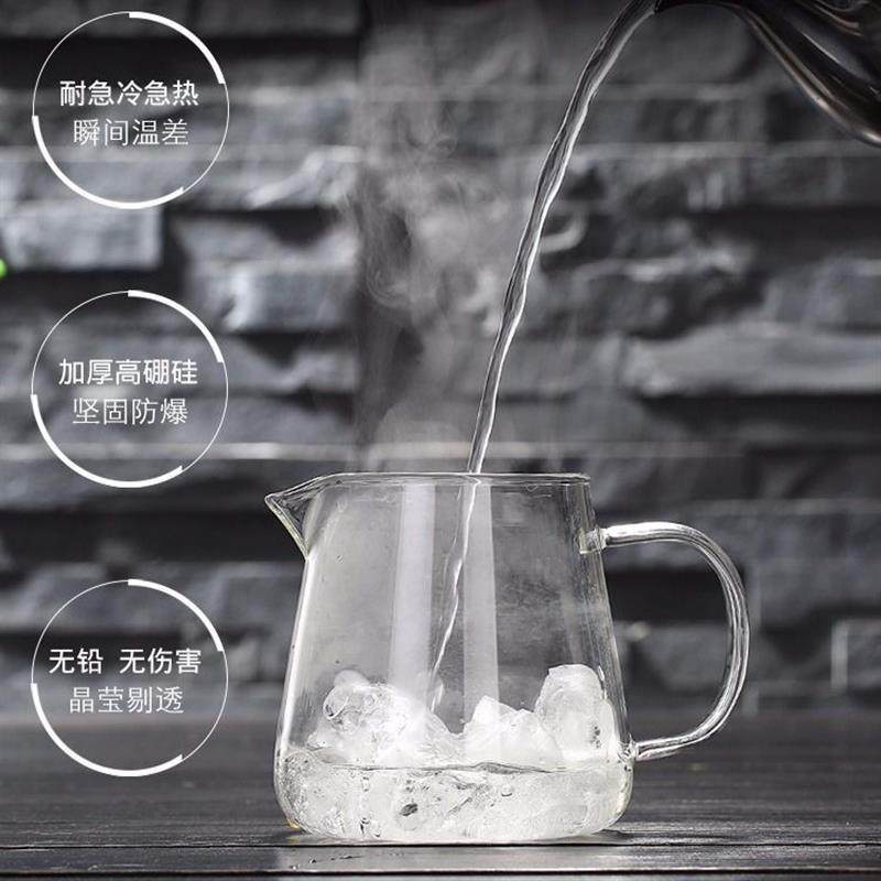 耐热加厚玻璃公道杯泡茶分茶器茶漏茶海套装功夫茶具大号公杯包邮,淘宝优惠券,粉丝福利购,淘宝优惠卷