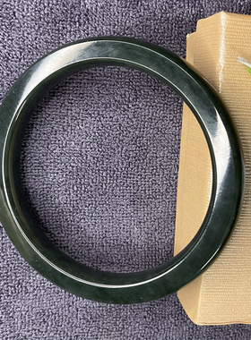 天然新疆和田玉青玉复古国风美人条方镯叮当镯时尚百搭显白61圈