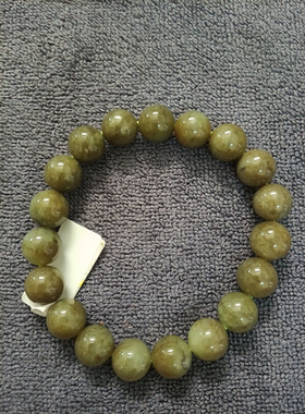 和田玉籽料楼兰多宝青白黄绿手链