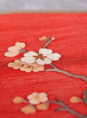 汉服扇缂丝团扇手工艺