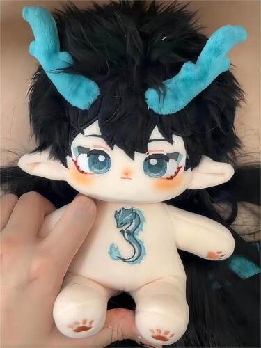 棉花娃娃饮月君星穹铁道20cm丹恒游戏周边同人毛绒玩偶送朋友生日 - 图1