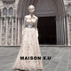 ສິ້ນສູງ MAISONX.U ຝຣັ່ງແອວສູງທີ່ມີ hem ຂະຫນາດໃຫຍ່