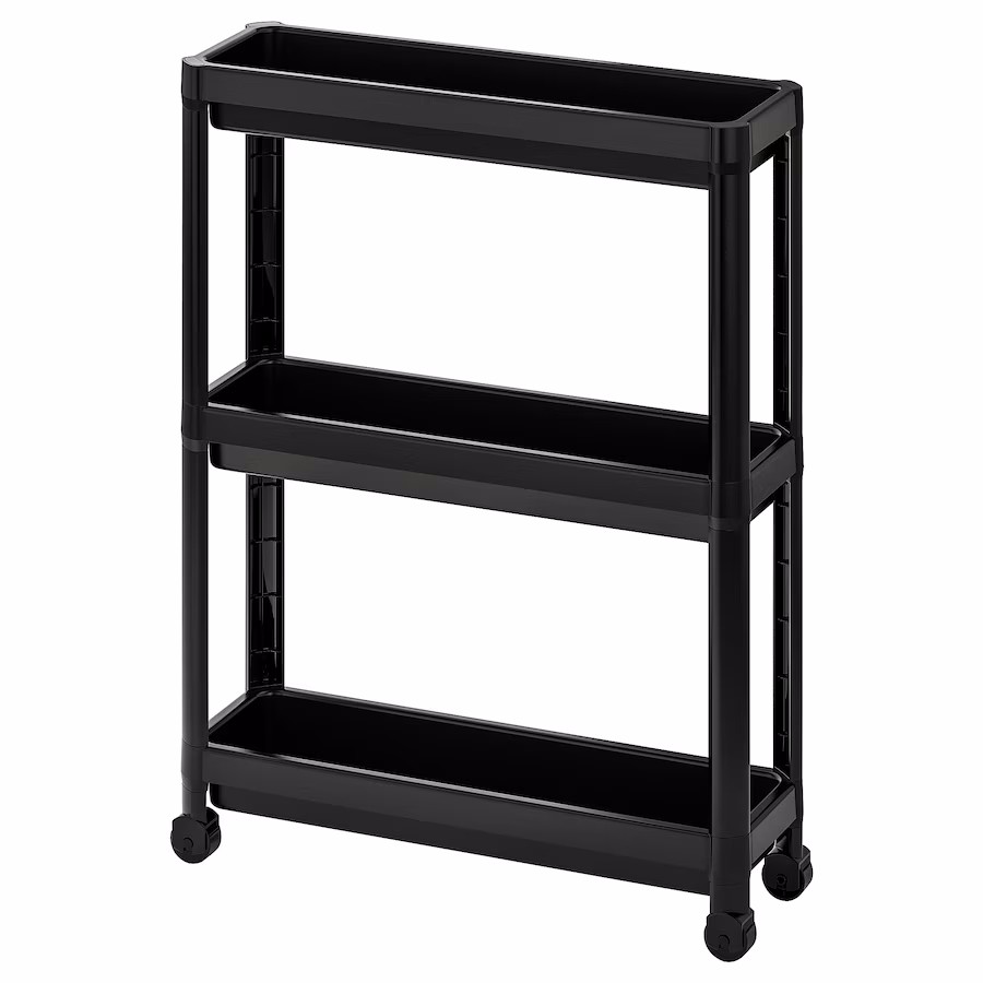 IKEA宜家维灰恩推车浴室置物架化妆品收纳架可移动储物整理架代购 - 图2