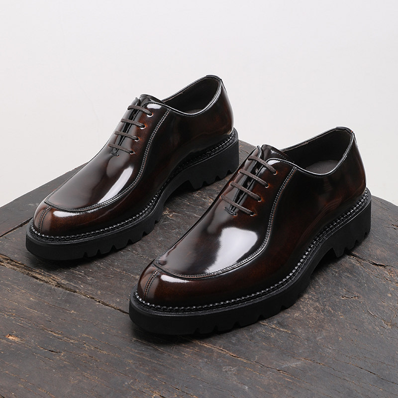 男士皮鞋厚底增高正装商务英伦真皮牛津鞋男亮皮休闲新郎结婚鞋,淘宝优惠券,粉丝福利购,淘宝优惠卷