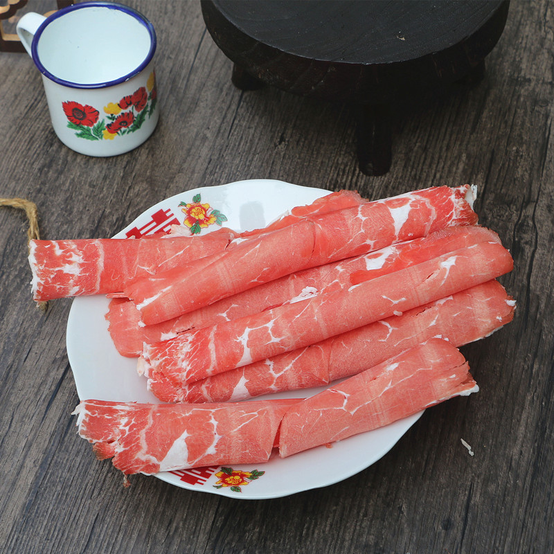 吊龙肉 （切薄片）现杀新鲜黄牛肉吊龙肉生牛肉上脑眼肉烧烤火锅 - 图3