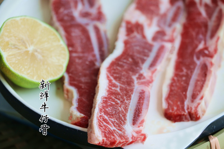 牛仔骨 新鲜牛排骨牛扒 牛小排  牛排肉 西餐牛排 非腌制牛排 - 图2