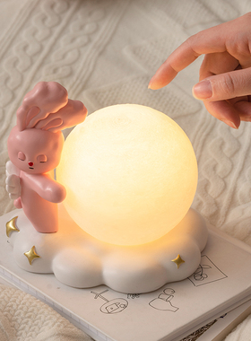 米子家居树脂小夜灯摆件