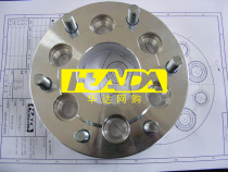 Huada Huada customized automotive hub retrofit flange torque disc 5 6 holes SUV model 6082-T6 forged