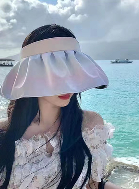 夏季防紫外线发箍遮阳帽