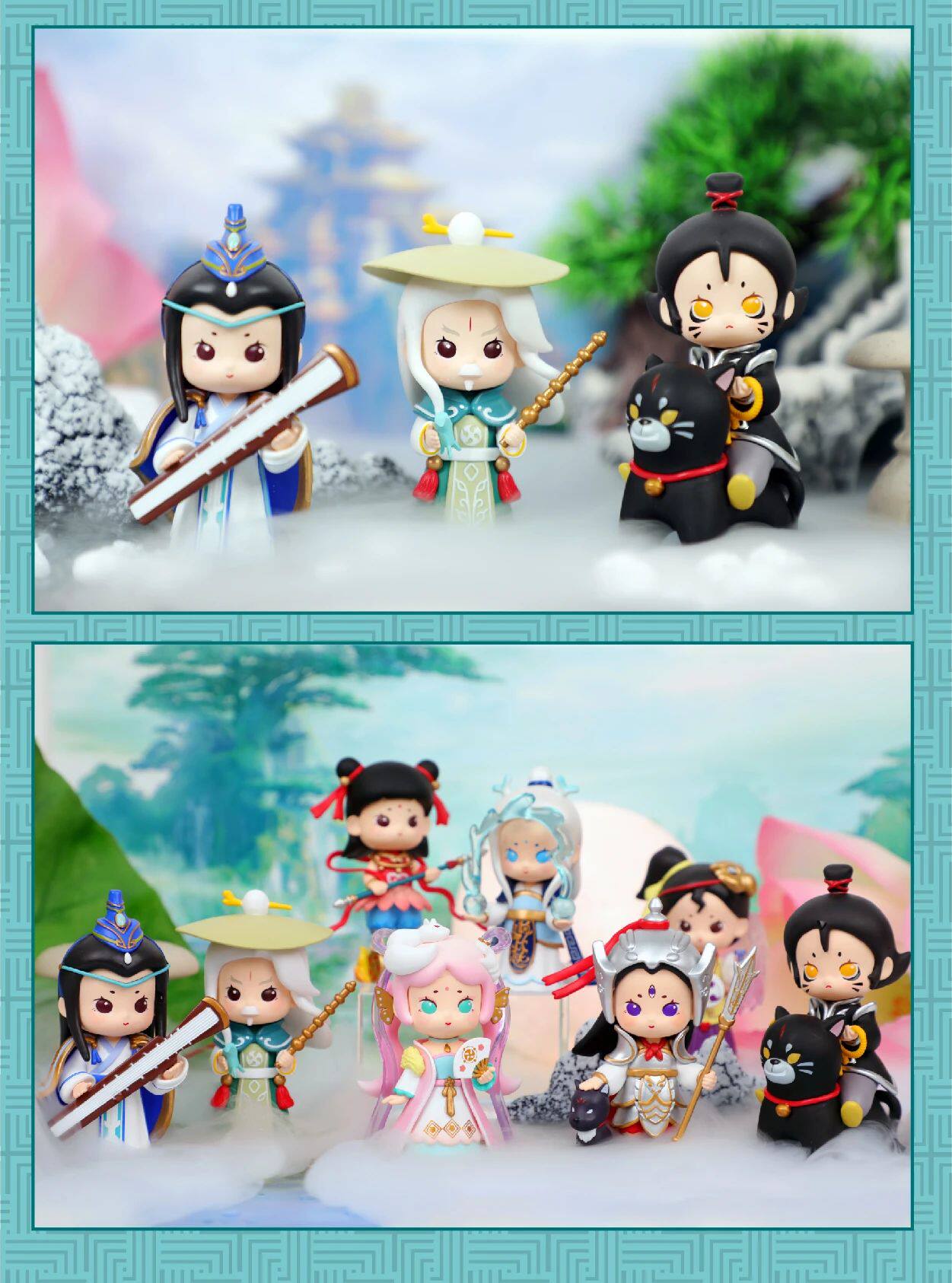 哪吒封神榜盲盒姜子牙申公豹雷震子哪吒公仔手办娃娃摆件节日礼物