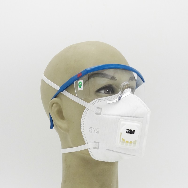 3M9501V+/9502V+/9551V/9505V+环保独立25只呼吸阀KN95防雾霾口罩 - 图2