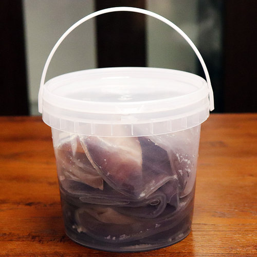 宁波舟山特产红海蜇皮提干海蜇非海鲜干货即食凉拌菜海蜇丝海蜇头 - 图2