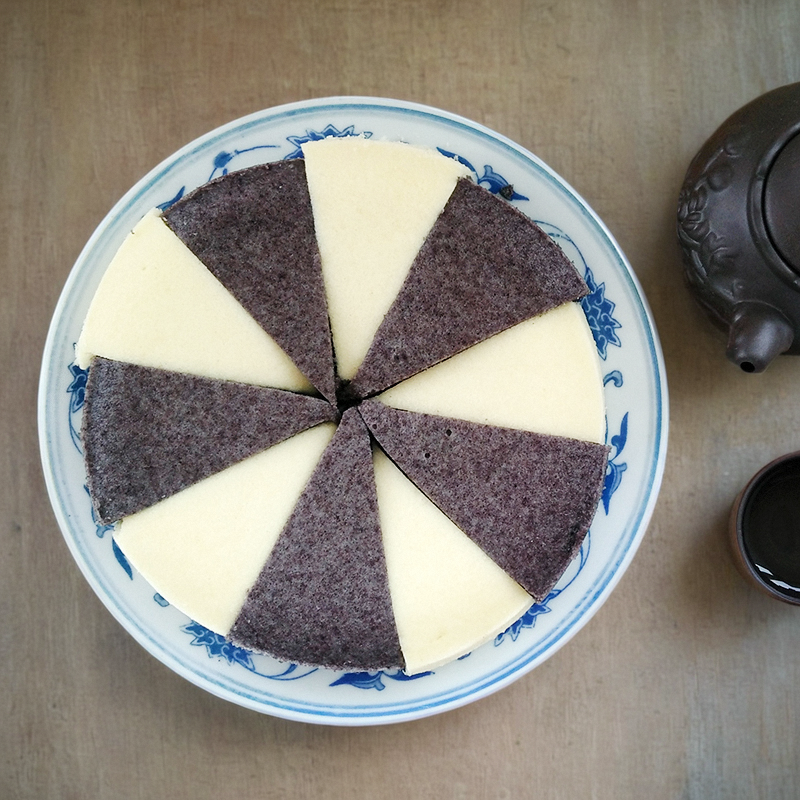 宁波特产手工双拼小米糕黑米糕传统小吃特产糯米糕发糕步步糕点心 - 图2