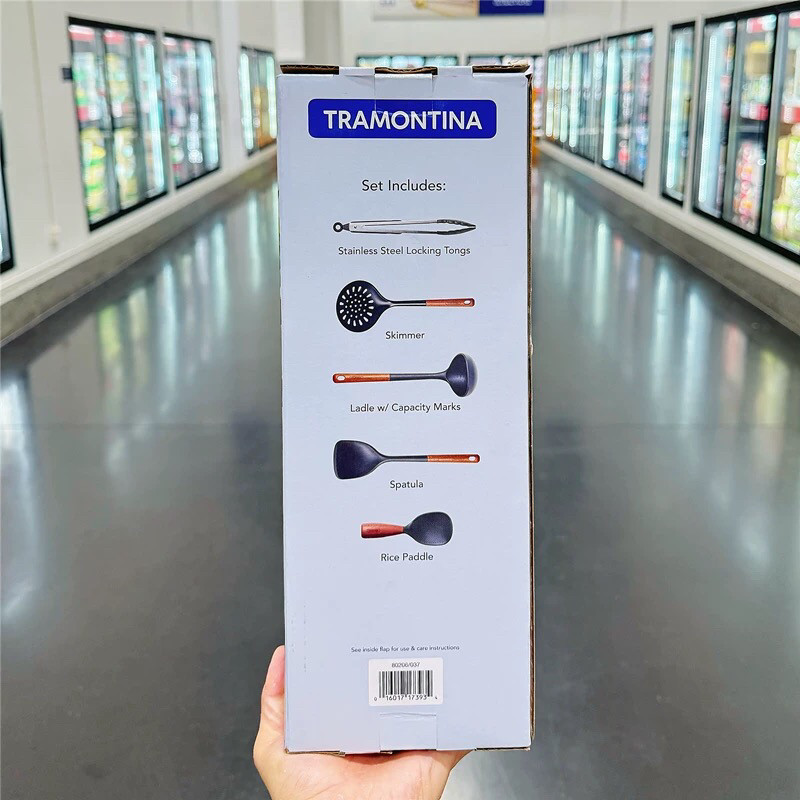 山姆代购STAUB硅胶 查蒙蒂纳原木硅胶锅铲5件套耐高温食品级厨具,淘宝优惠券,粉丝福利购,淘宝优惠卷